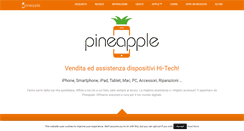 Desktop Screenshot of pineappleitaly.com