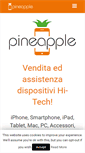 Mobile Screenshot of pineappleitaly.com